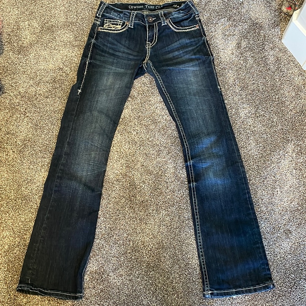 Cowgirl Tuff boot cut jeans size 26